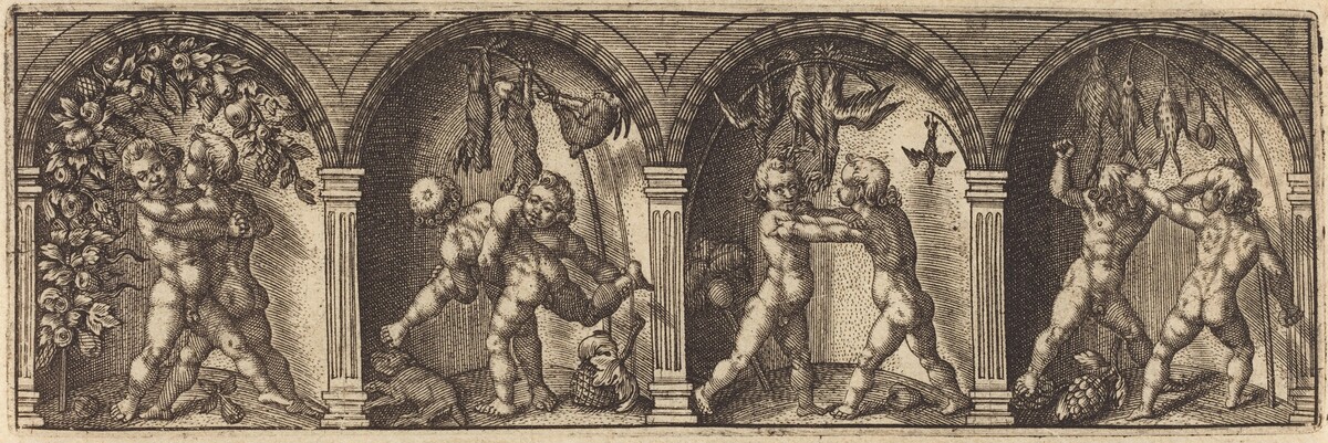 Les divers pourtraicts et figures III by Master AD