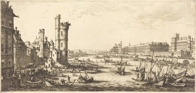 View of the Louvre