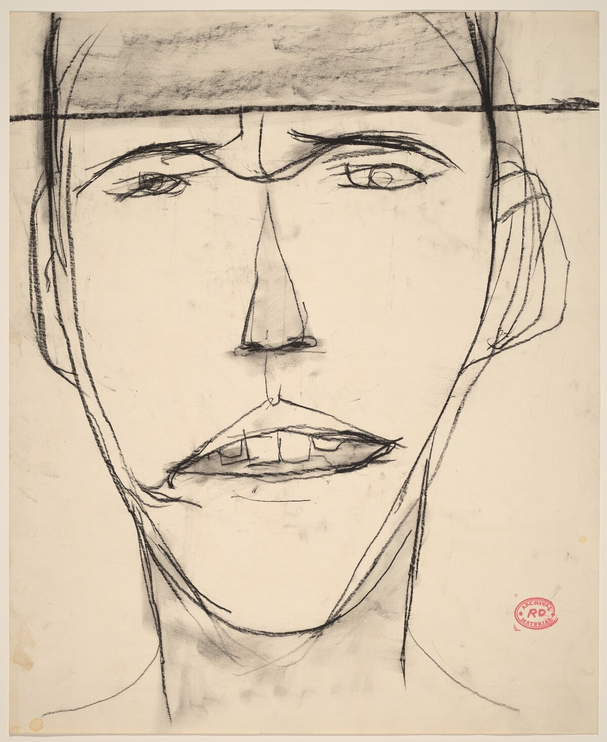 Untitled [head] by Richard Diebenkorn