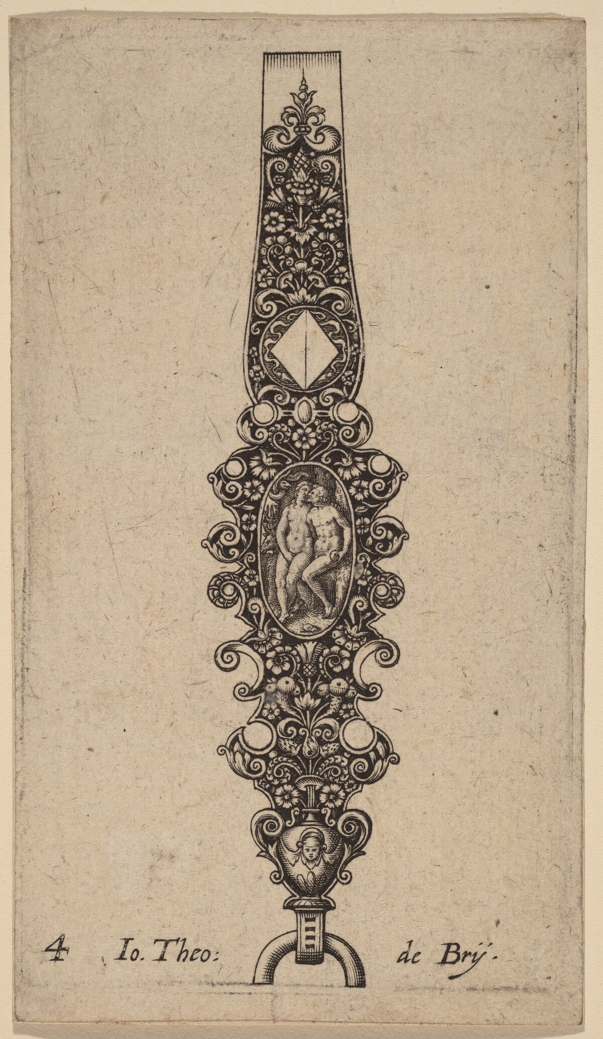 Ornament by Theodor de Bry