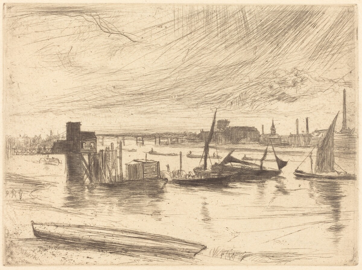 Early Morning, Battersea by James McNeill Whistler