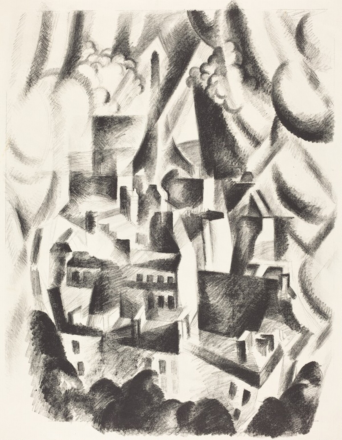 The City by Robert Delaunay