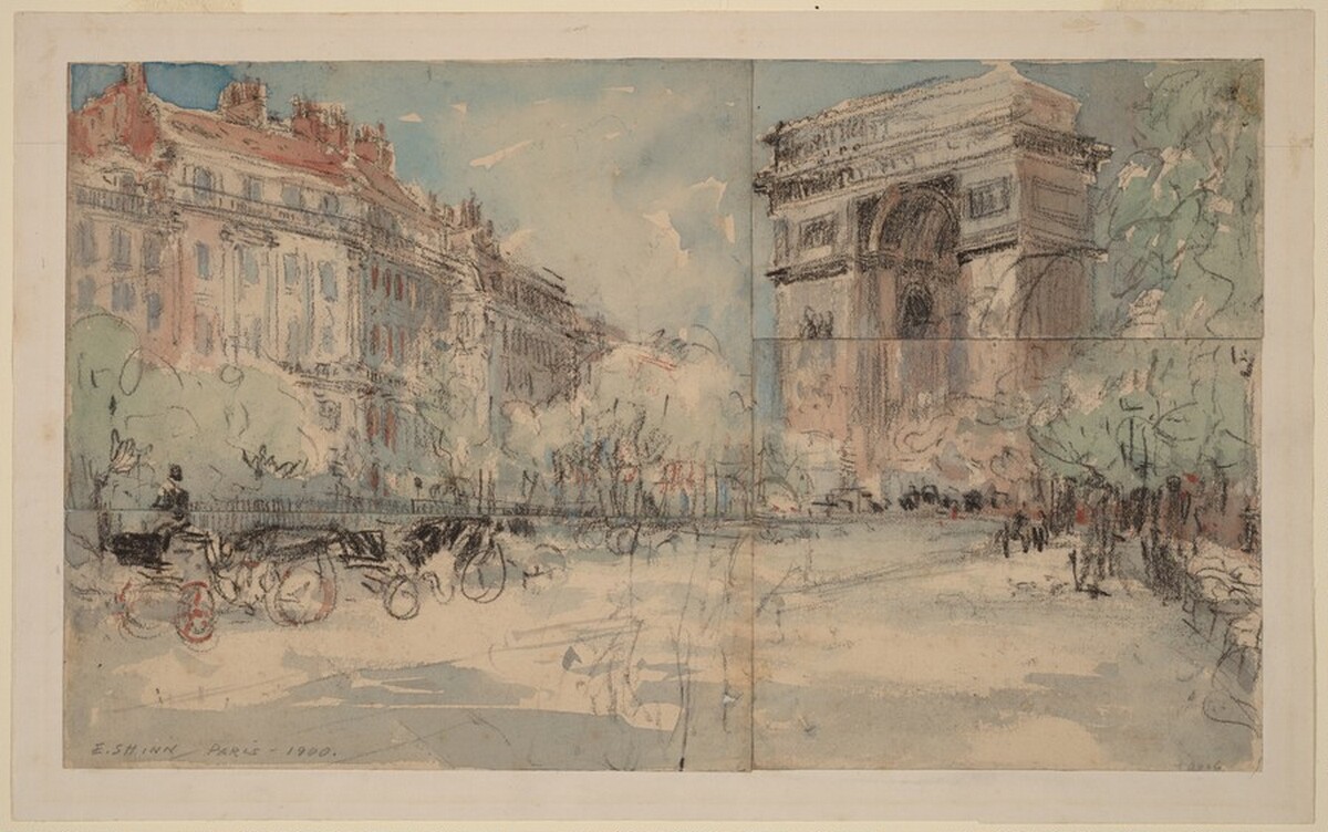Paris by Everett Shinn