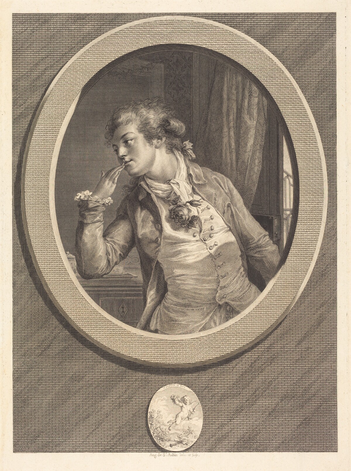 Comptez sur mes sermens (You May Count on Me!) by Augustin de Saint-Aubin