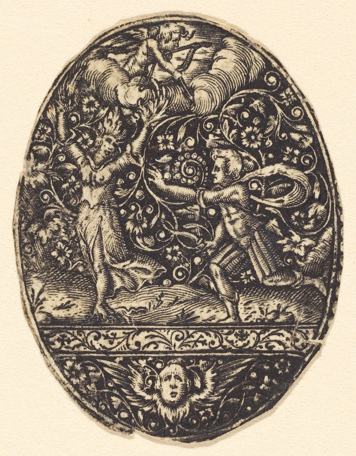 Apollo and Daphne by Antoine Jacquard