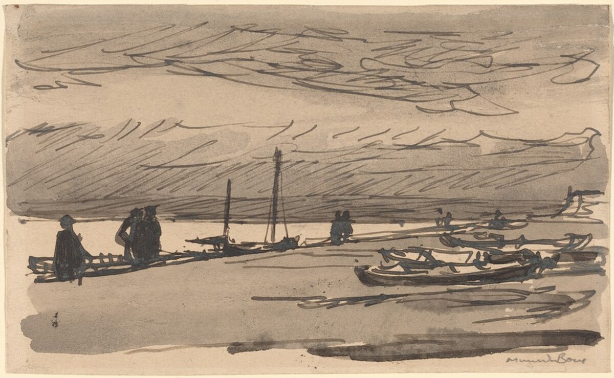 Evening by Sir Muirhead Bone