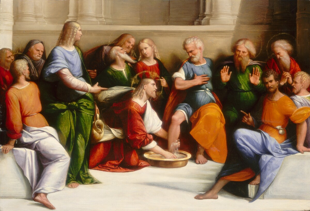 Christ Washing the Disciples' Feet by Garofalo