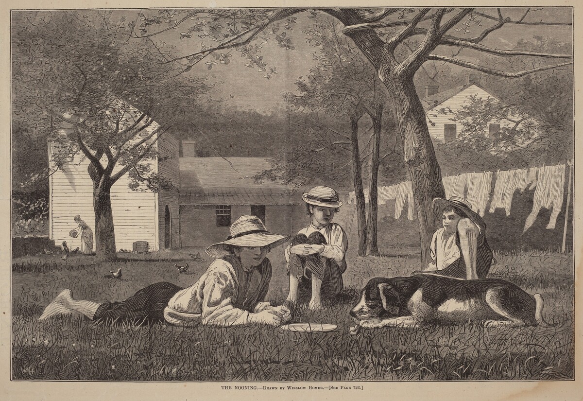 The Nooning by after Winslow Homer