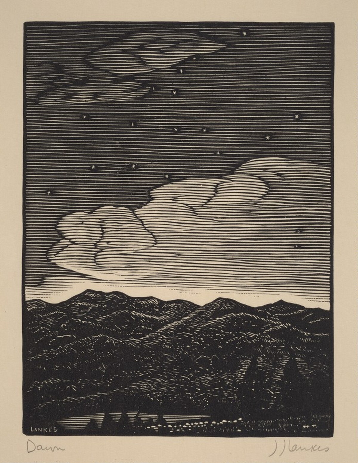 Dawn, No. 2 by J. J. Lankes