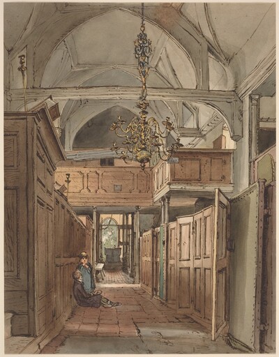 Interior of Bushey Church