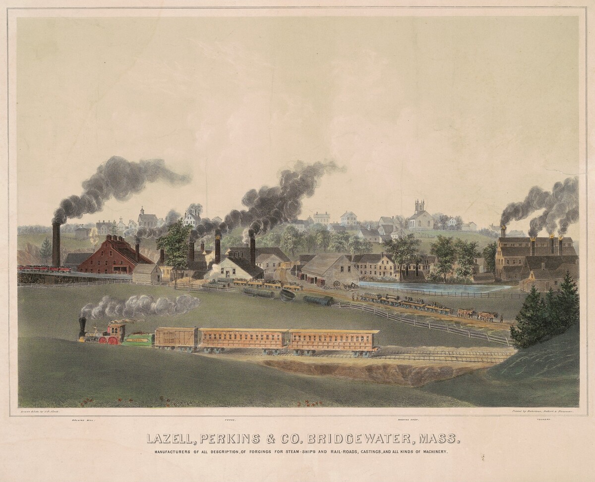 Lazell, Perkins & Co., Bridgewater, Mass. by John Perry Newell