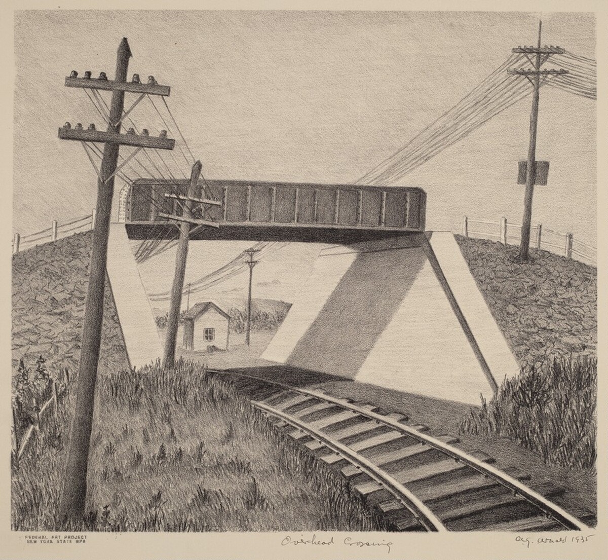 Overhead Crossing by A. Grant Arnold