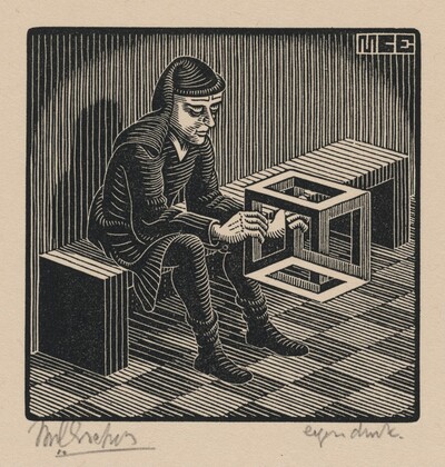 Man with Cuboid