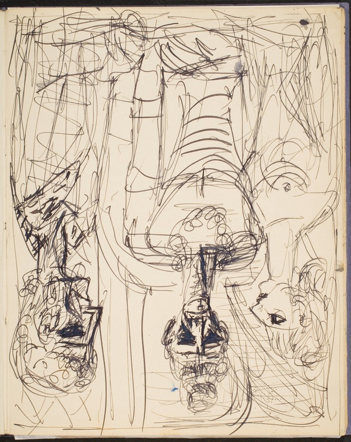 Drei Frauen (Three Women) [p. 37] by Max Beckmann