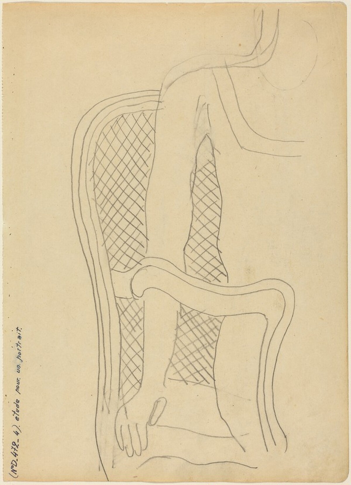 Study for the Portrait "Maud Dale" by Fernand Léger