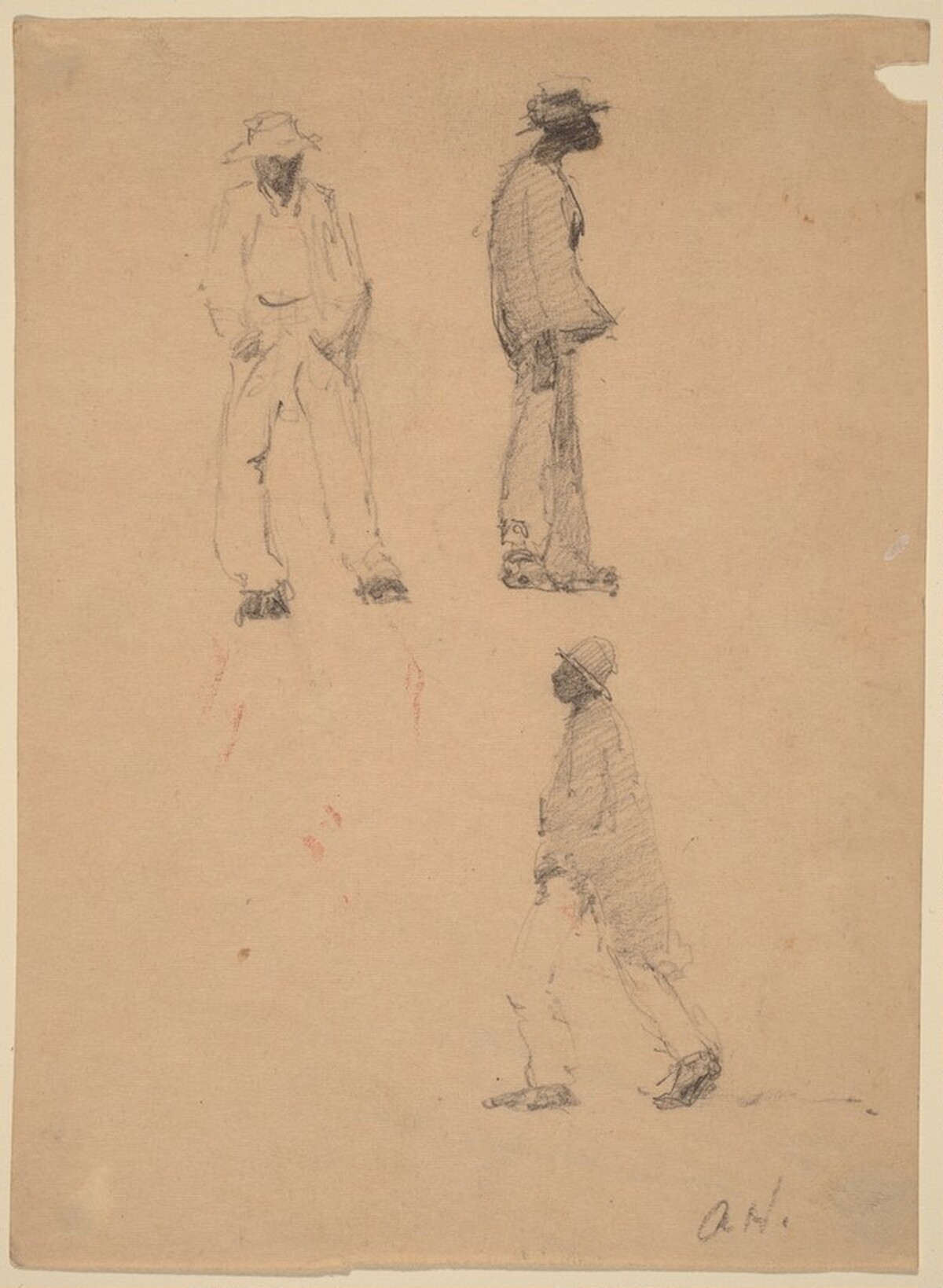 Sketches of Street Figures, Charleston by Alfred Hutty