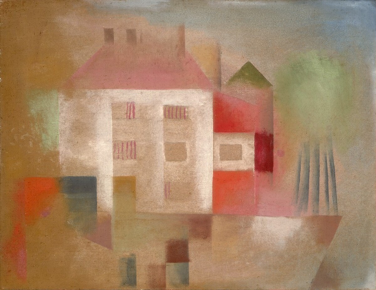 New House in the Suburbs by Paul Klee