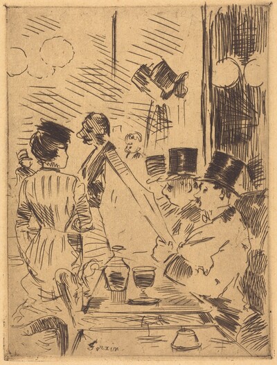 Le café de la Nouvelle Athènes (The Cafe of the New Athens)