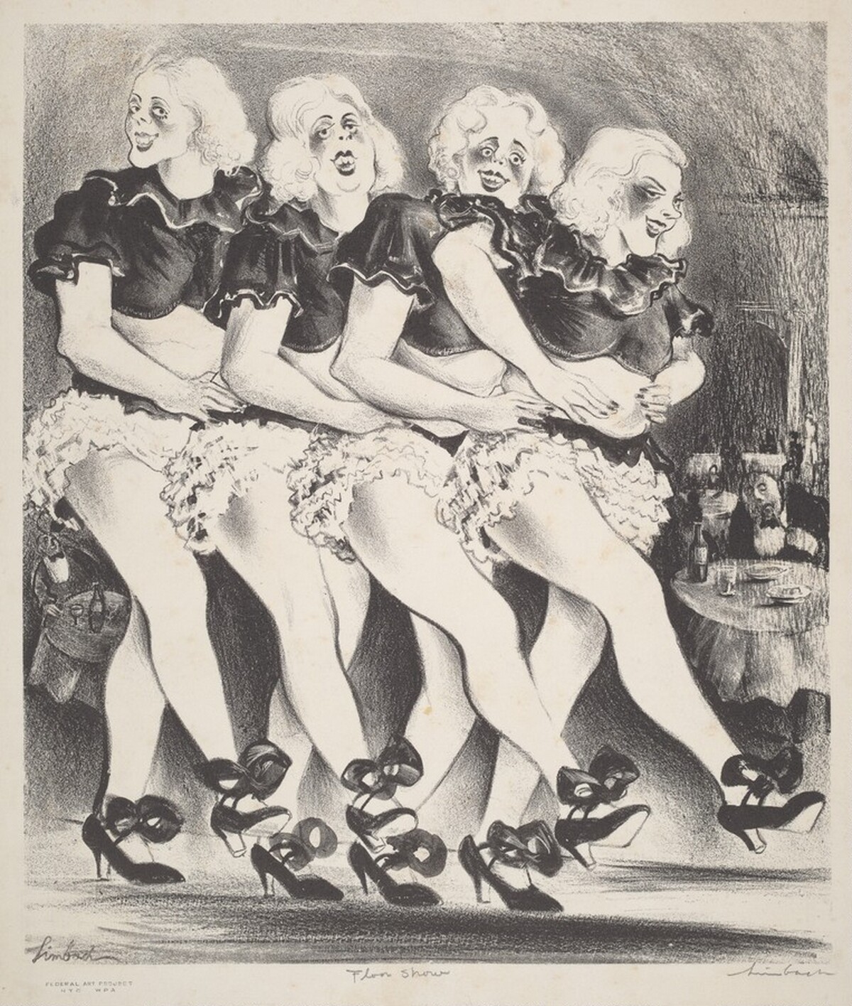 Floor Show by Russell Theodore Limbach