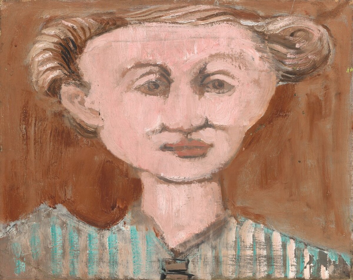 Untitled (head) by Mark Rothko