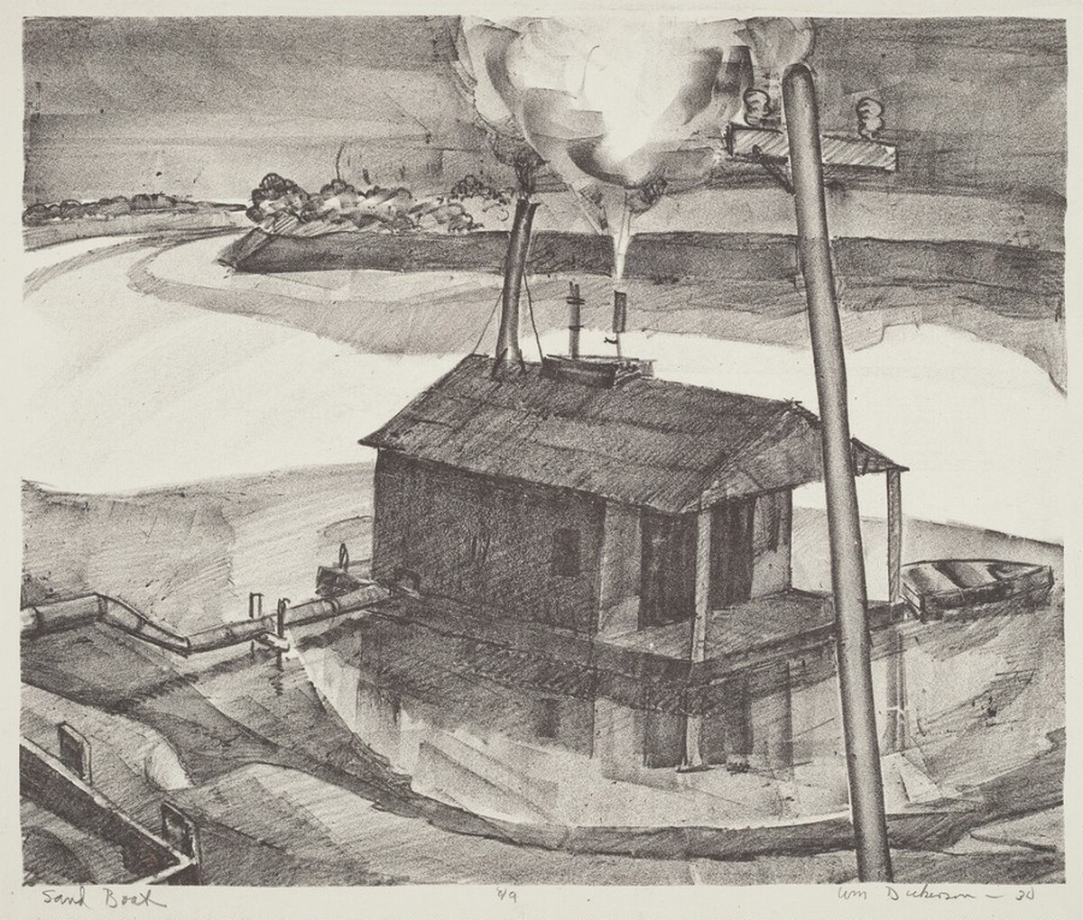 Sand Boat by William Judson Dickerson