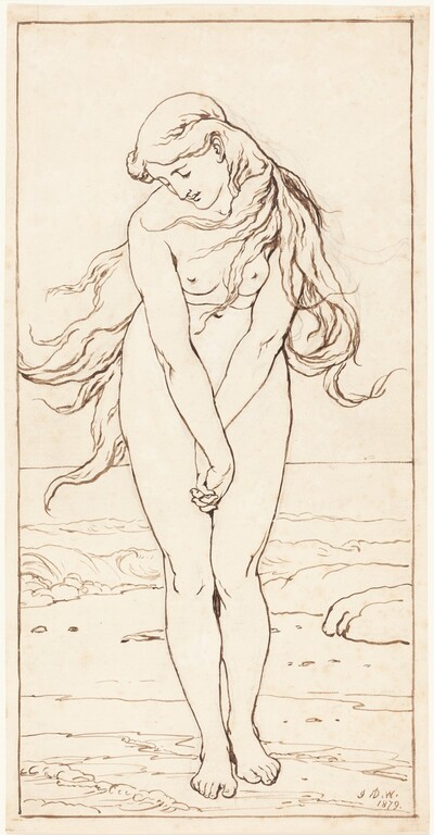 Standing Nude with Crossed Arms
