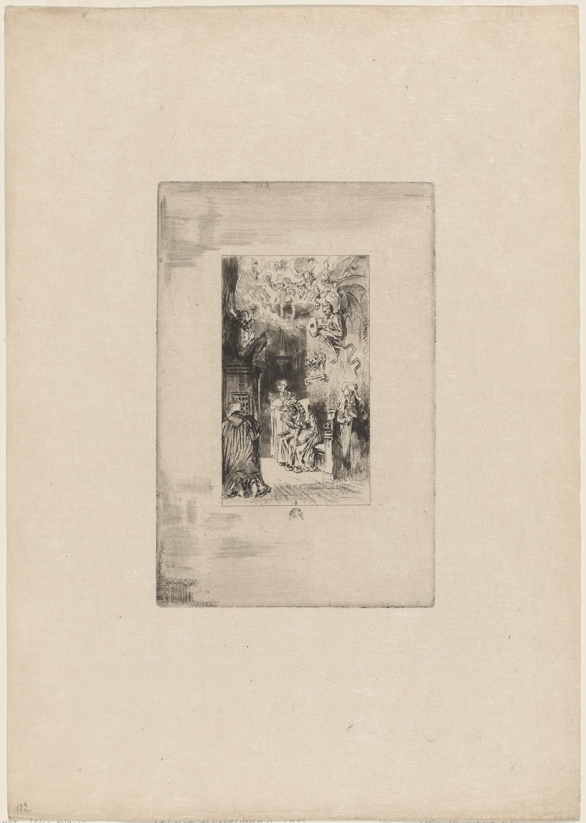 Le Curé de Cucugnan by Félix-Hilaire Buhot