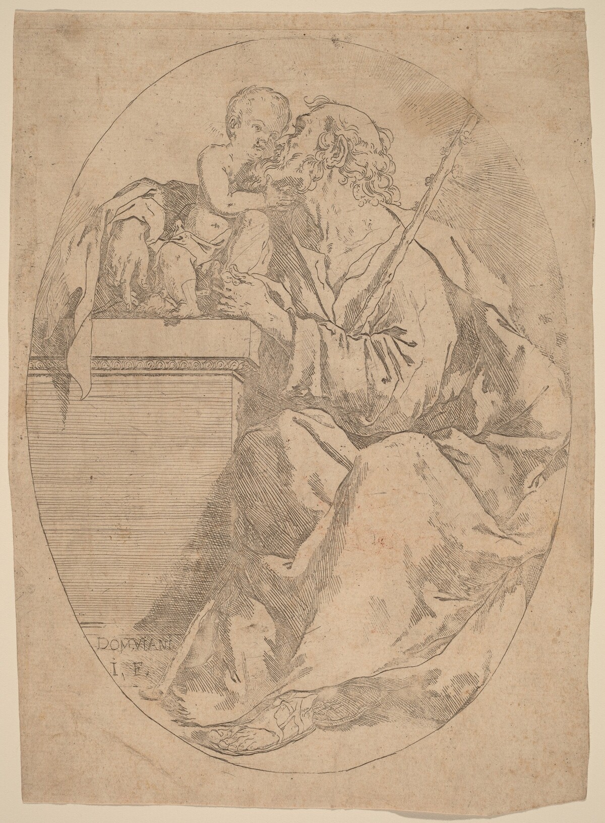 Saint Joseph and the Christ Child by Domenico Maria Viani
