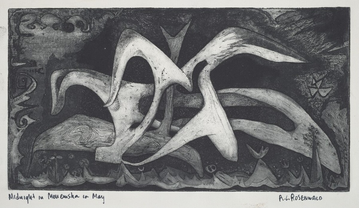 Midnight in Menemsha in May by Robert Rosenwald