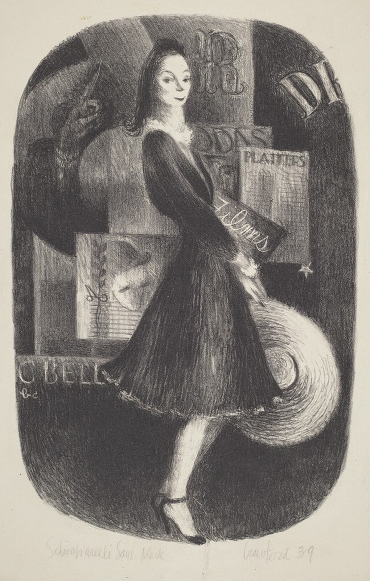 Schiaparelli Says Black by Barbara Crawford