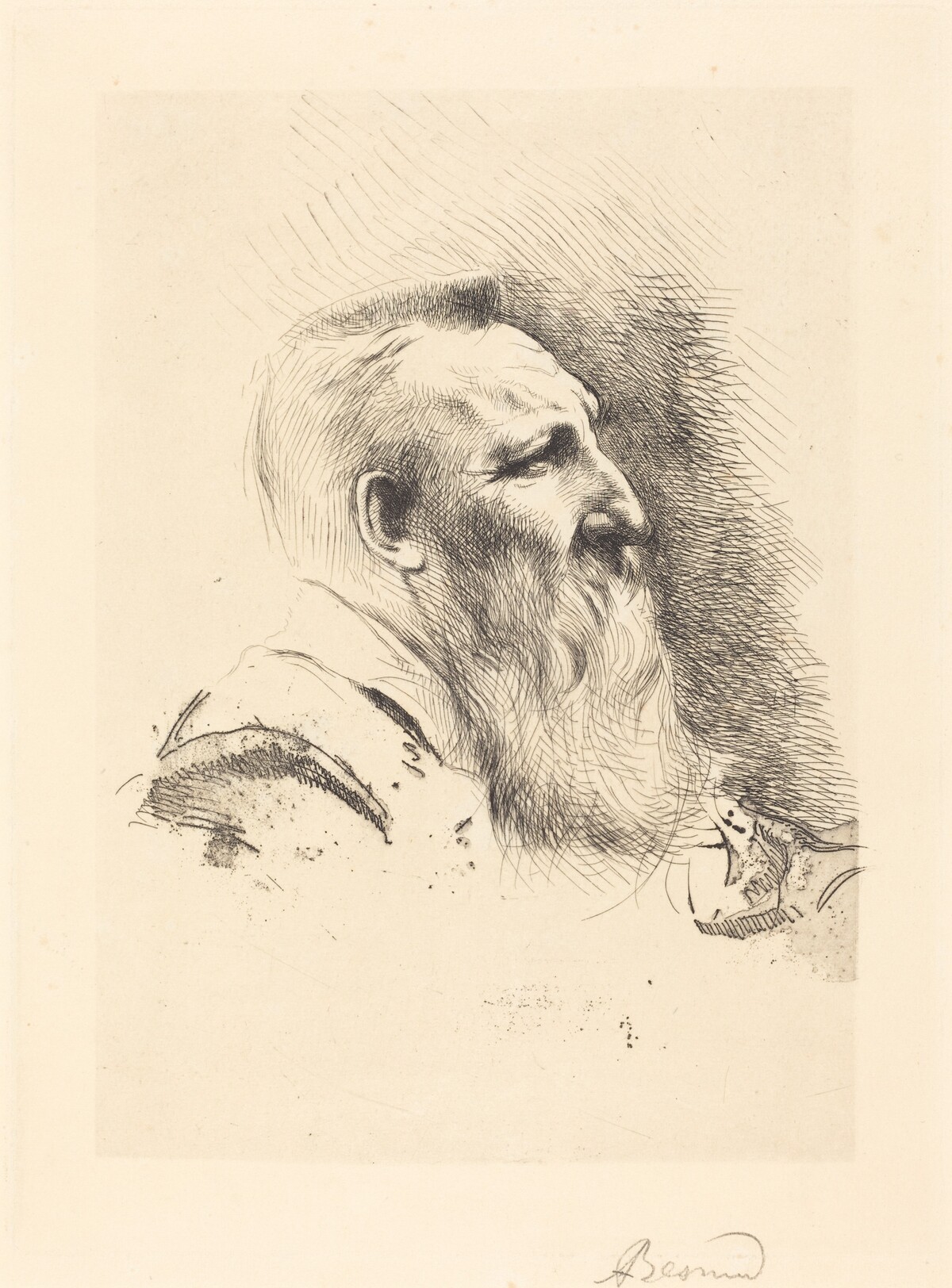 Auguste Rodin by Albert Besnard