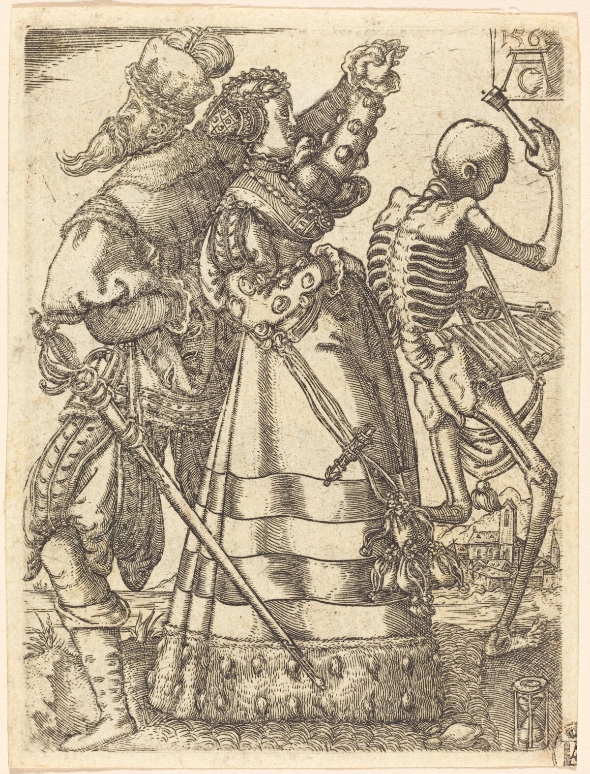 Dance of Death II by Allaert Claesz