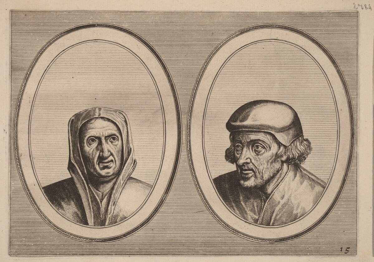 "Beveynsde Hil" and "Listighe Jorden" by Johannes and Lucas van Doetechum after Pieter Bruegel the Elder