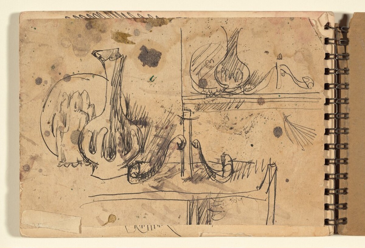 Sketchbook by Mark Rothko