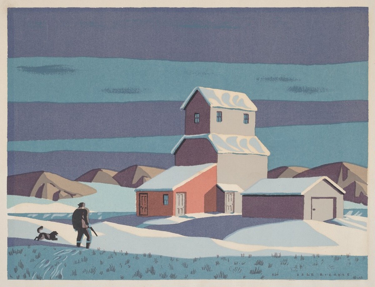 Winter Scene by Dale William Nichols