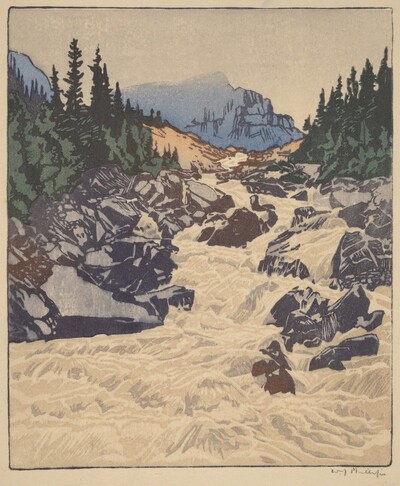 Above Lake Louise