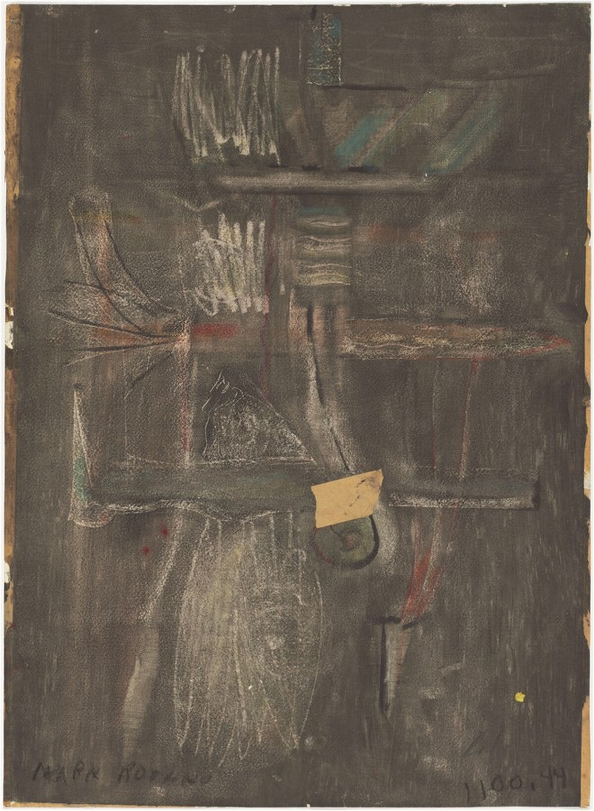 Untitled [verso] by Mark Rothko