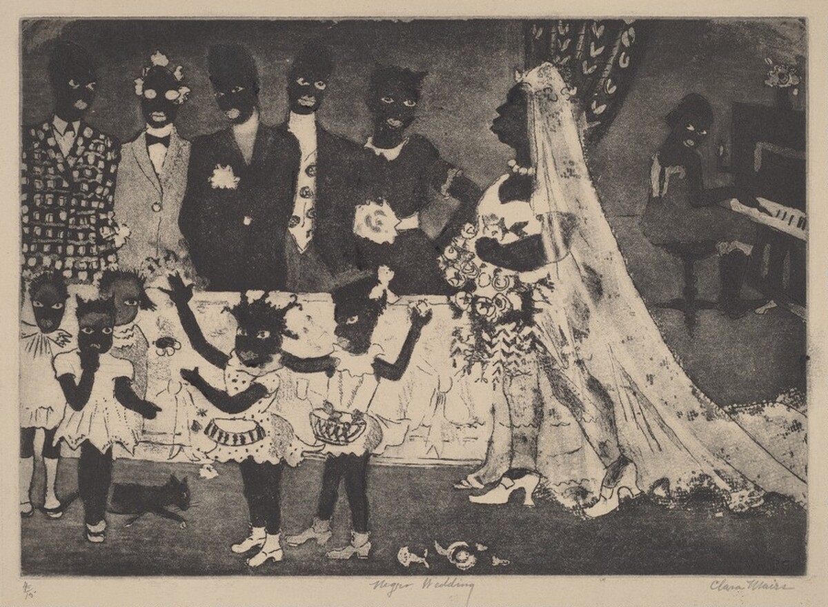 Negro Wedding by Clara Gardner Mairs