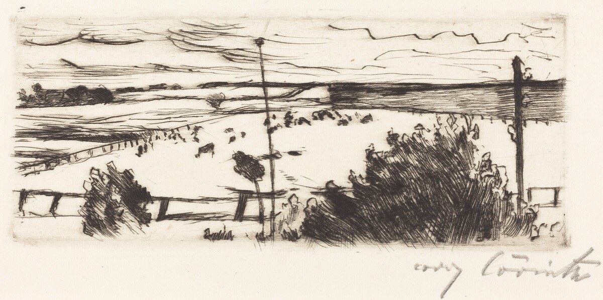 Küste (Seascape) by Lovis Corinth