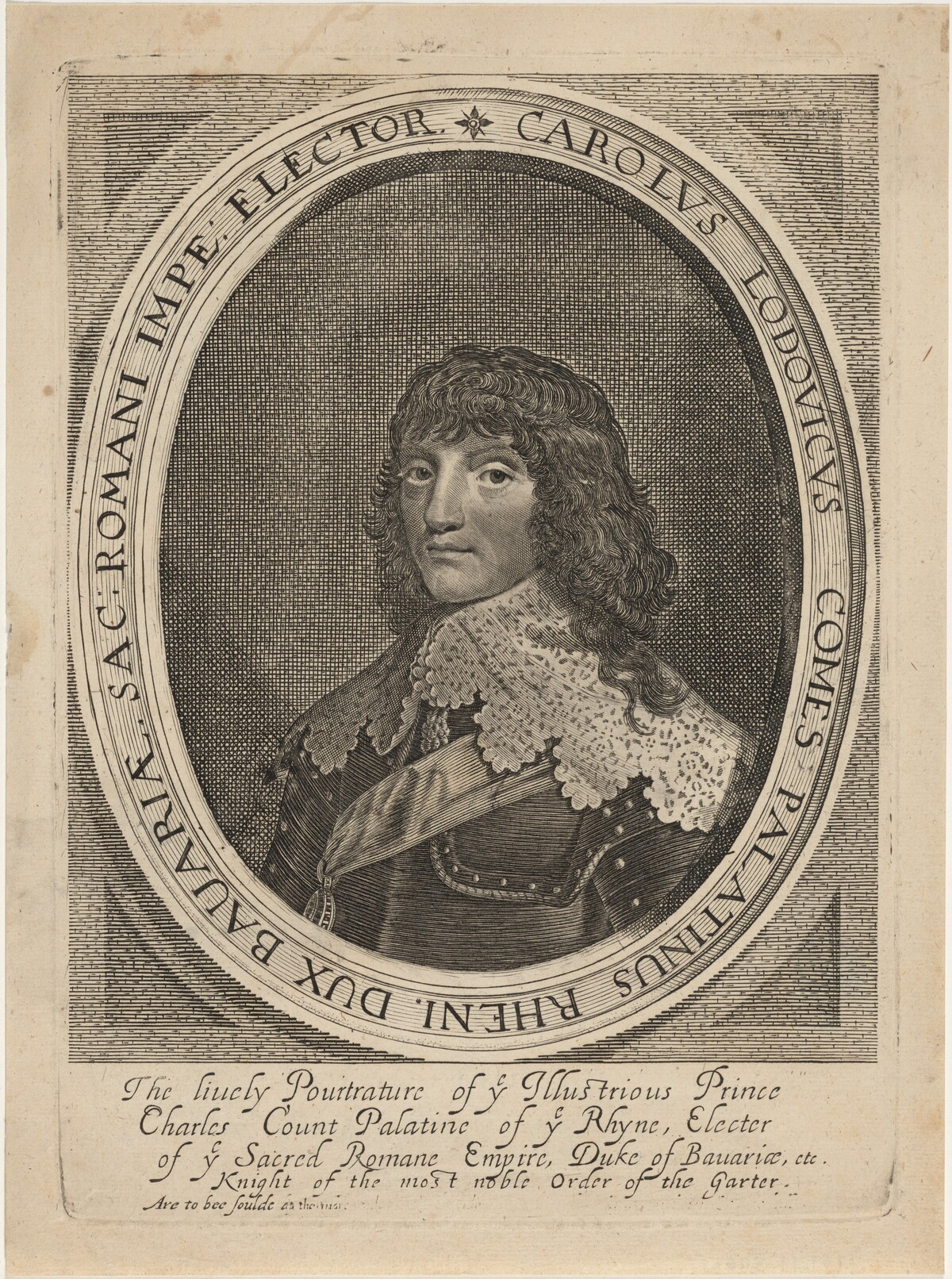 Charles Louis, Elector Palatine by Robert van Voerst