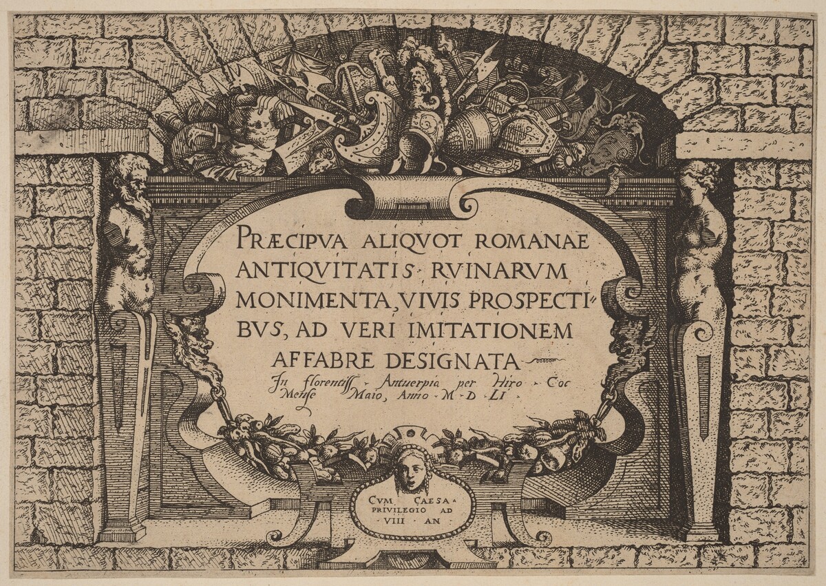 Title Page by Hieronymus Cock