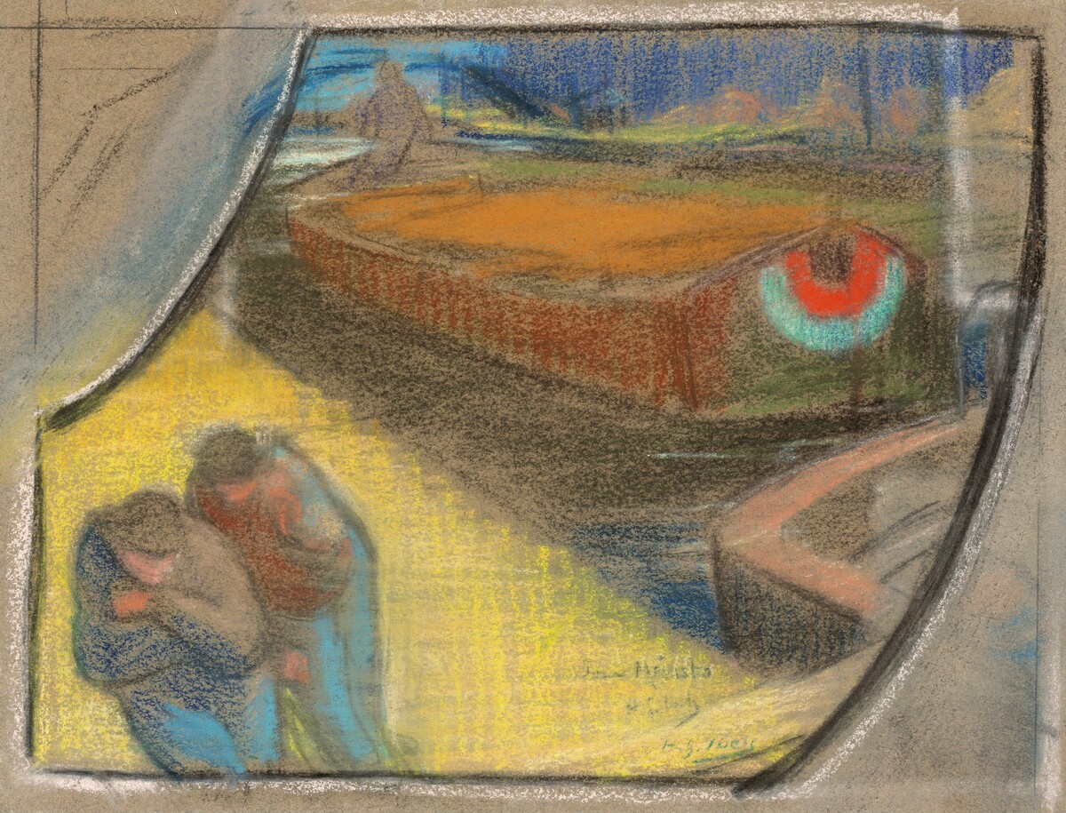 Study for the Theater Program for "Boubouroche" and "Valet de coeur (Jack of Spades)" by Henri-Gabriel Ibels