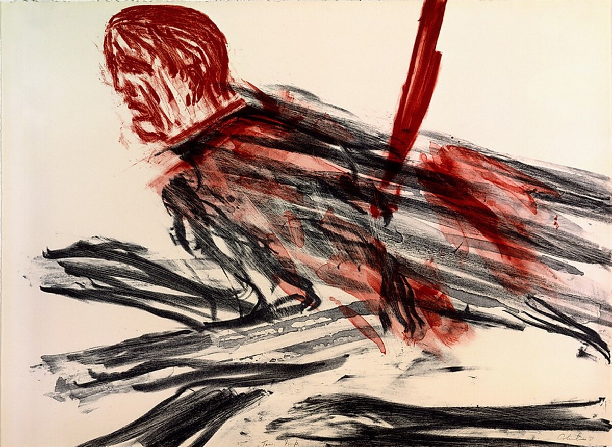 Wounded Sphinx II by Leon Golub