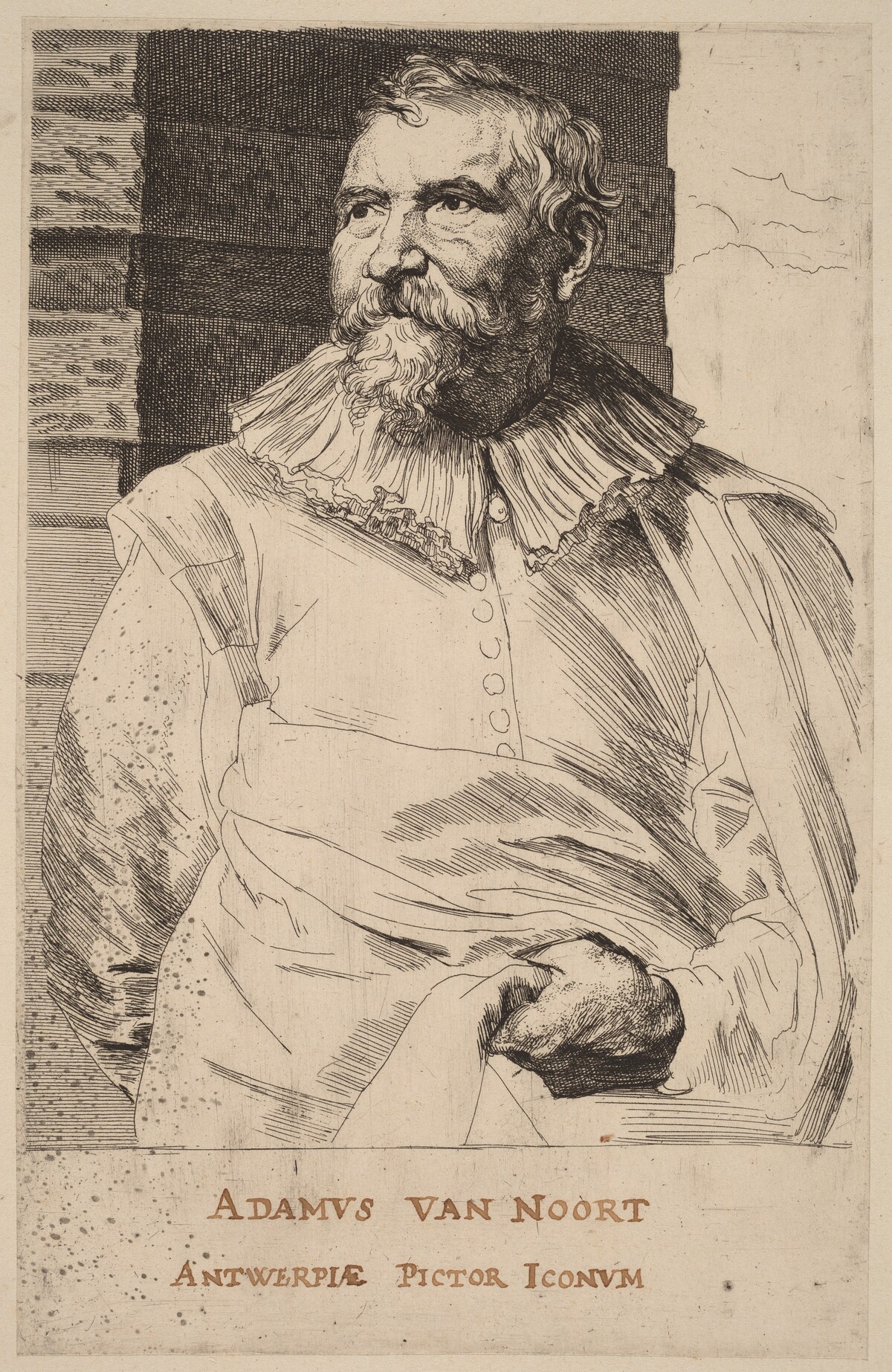 Adam van Noort by Sir Anthony van Dyck