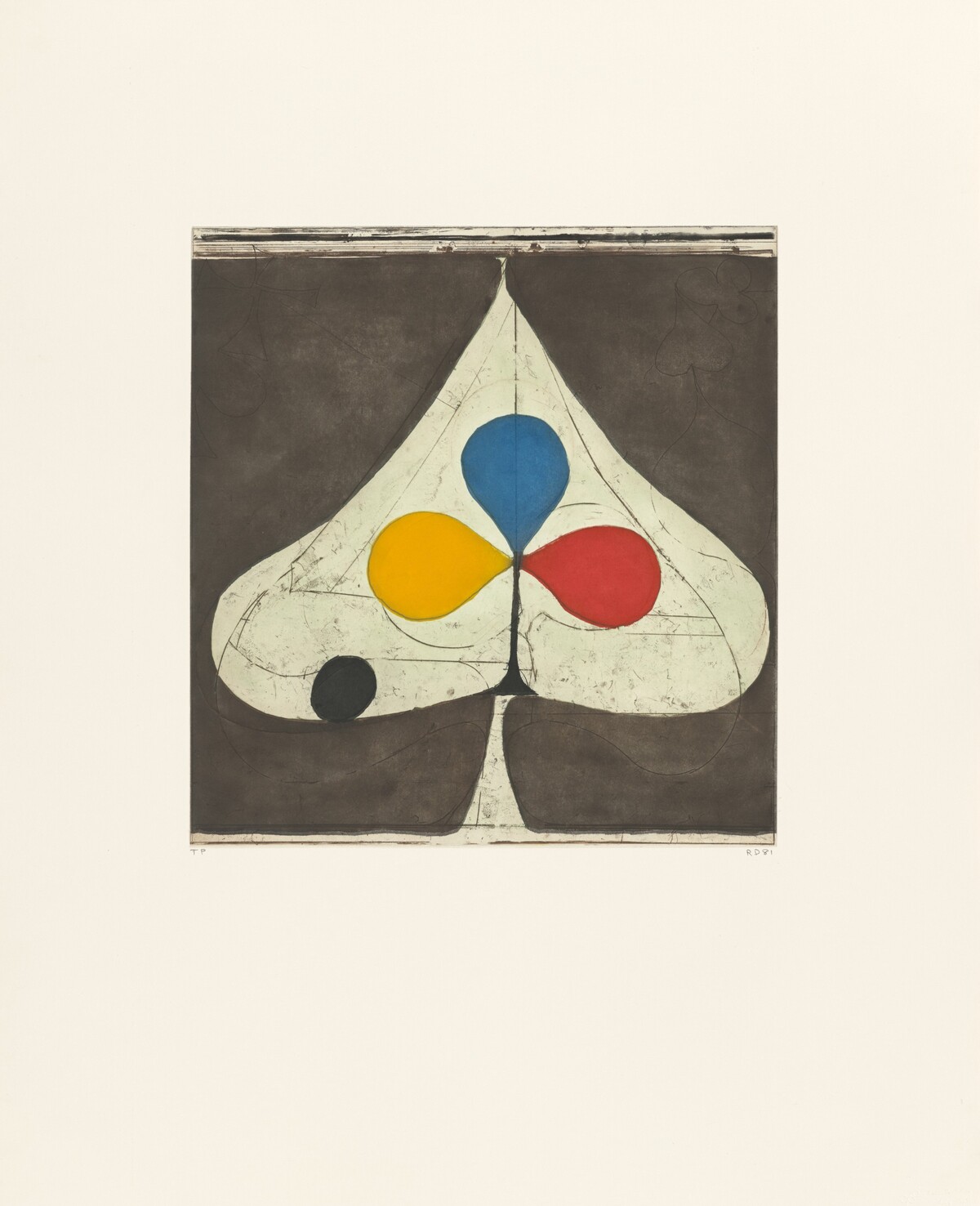 Tri-Color II by Richard Diebenkorn