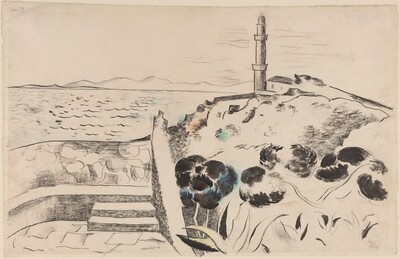 Coastline with a Lighthouse