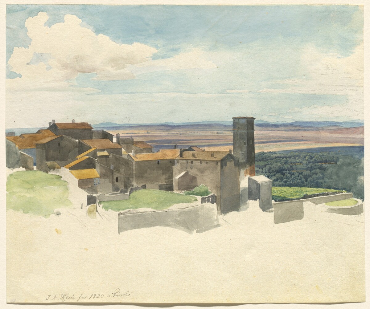 Tivoli and the Roman Campagna by Johann Adam Klein