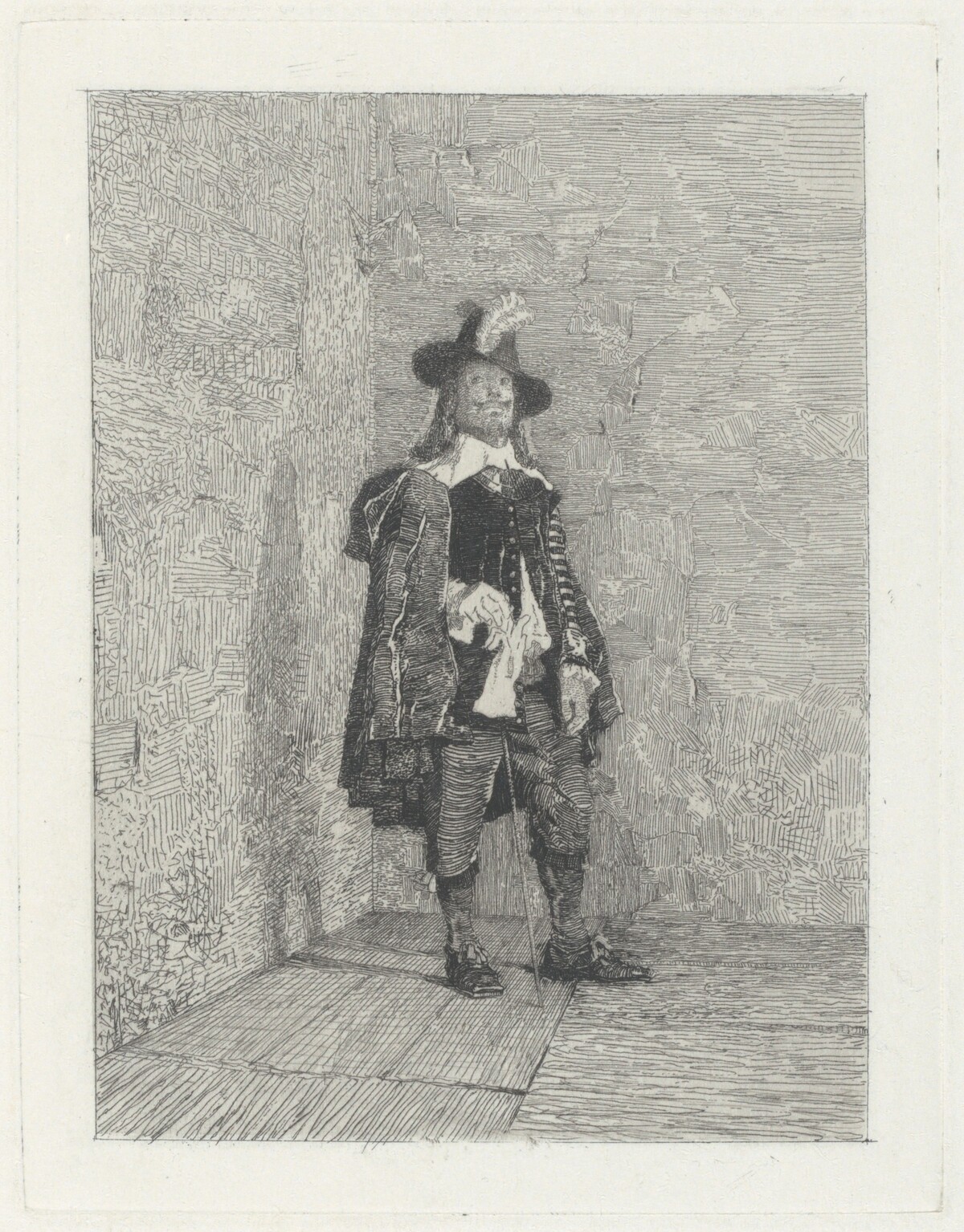 Vedetta [Il gentiluomo] (The Lookout [The Gentleman]) by Giovanni Battista Quadrone