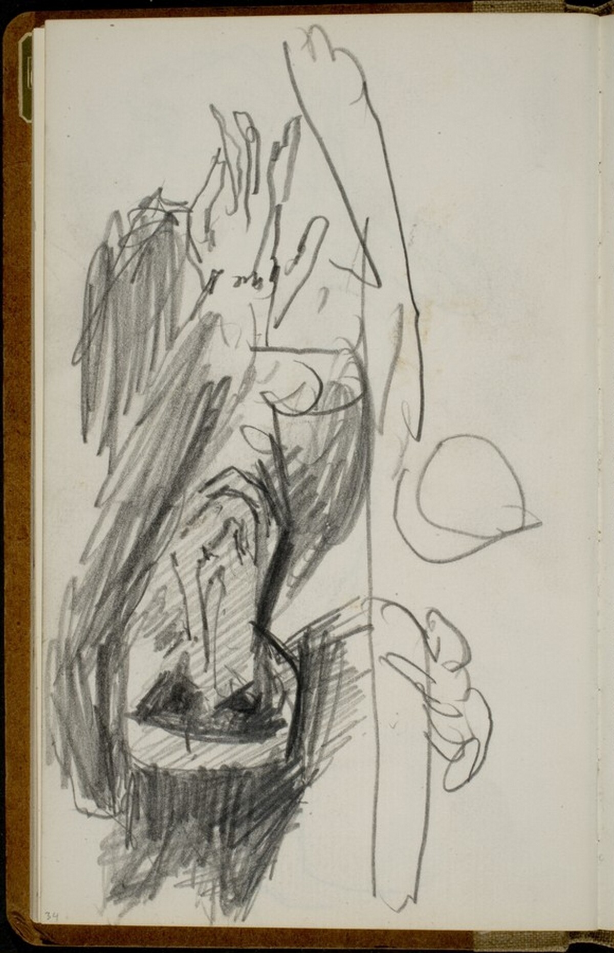Mandrill [p. 34] by Max Beckmann