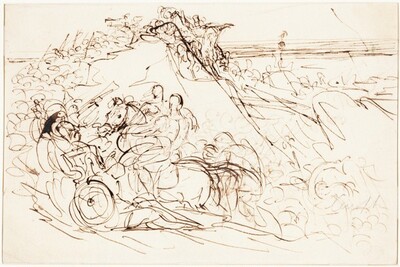 Xenophon and the Greeks Sighting the Sea [recto]